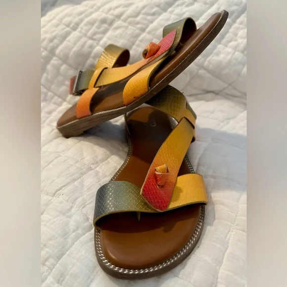 Franco Sarto Shoes Franco Sarto Multicolor Strappy Glenni